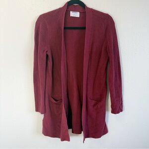 Old Navy Women's Deep‎ Red Cardigan
